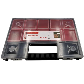 Органайзер пластиковый с регулируемыми секциями Norb 30 287х186х50 Haisser 90093
