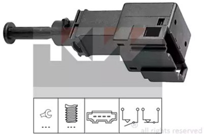 Датчик педали тормоза / сцепления KW (аналог EPS 1.810.151/Facet 7.1151) (510151)