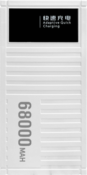 УМБ Andowl Q-CD6500 Power Bank 68000 mAh QC3.0/PD30W White (1050-47b)