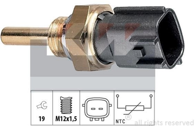 Датчик температуры охлаждающей жидкости / масла / топлива KW (аналог EPS 1.830.225/Facet 7.3225) (530225)