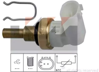 Датчик температуры охлаждающей жидкости / масла / топлива KW (аналог EPS 1.830.360/Facet 7.3360) (530360)