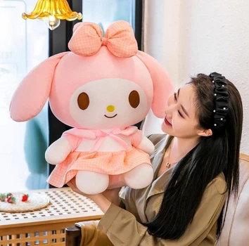 Май мелоди 50 см мягкая игрушка my melody плюш хеллоу китти hello kitty арт 17