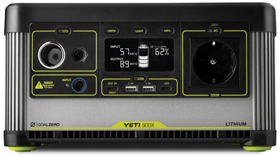 Зарядная станция Goal Zero Yeti 500X / 1200 Вт / 300 Вт / 505 Вт*ч - производитель USA (Металлический корпус) Б/В b1