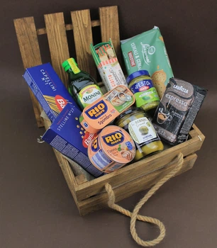 Подарочный продуктовый набор "Для гурмана" для мамы, папы, брата, сестры, подруги, бабушки, дедушки (8-0629)