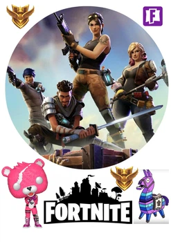 Вафельная картинка Fortnite 3