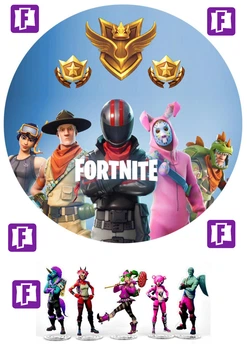 Вафельная картинка Fortnite 1