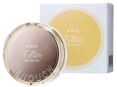 Пудра для лица - Enough B.Rice Pure Filter Two-Way Cake SPF 28 PA++ 13 (2x12g) (1219154-1849058528-2)