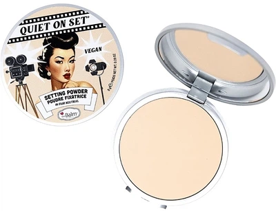 Фиксирующая пудра для лица - TheBalm Quiet On The Set Neutral Setting Powder 02 - Light (1202131-1657796114-2)