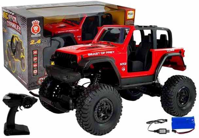 Jeep zdalnie sterowany LEAN Toys Czerwony (5904204751001)