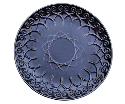 Тарелка подставная круглая 27 см Dec Firoza Blue L0480-XY4612 A-3 LOS`K
