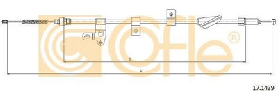 Трос ручника COFLE 171439 Toyota Corolla 464200F010