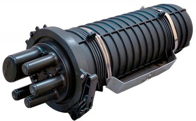 Муфта оптична L&W ELECTRONICAL ковпакова на 24 зварювання (макс. 96) 5 кабельних вводів (LW-GPJ-T-2)