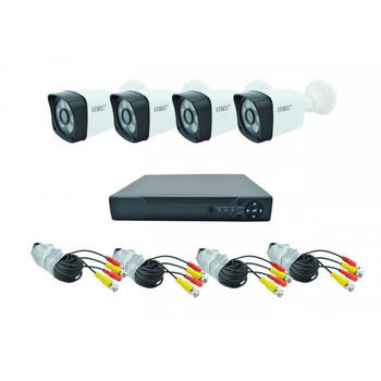 Комплект DVR регистратор 4-канальный и 4 камеры (TB009343)
