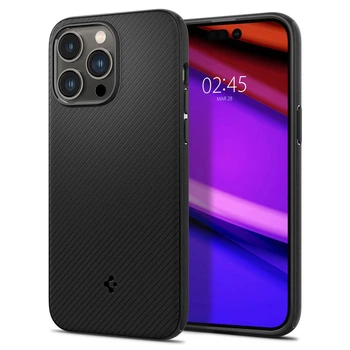 Чохол Spigen Armor для iPhone 14 Pro Max Matte Black with MagSafe (ACS04844)