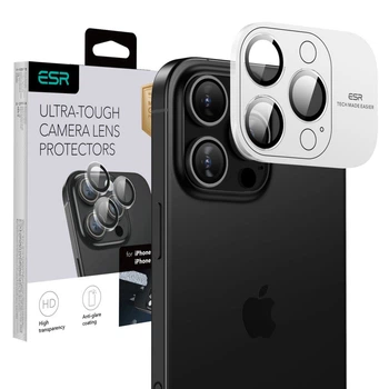Защитное стекло на камеру ESR Armorite Camera Lens для iPhone 15 Pro/15 Pro Max/16 Pro/16 Pro Max Clear (1D732001)