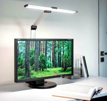 Настільна лампа Great Light Premium (Y-400S) регулювання температури світла кріплення струбцина 12Вт