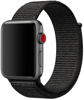 Ремінець Drobak Sport Loop Premium для Apple Watch Series 10 / 11 46mm / Ultra 2 / Ultra 3 Black (777702)