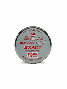 Кулі JSB Diabolo Exact Jumbo 5.52 мм вага 1.03 г 250 шт.