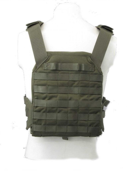 Плитоноска Plate Carrier для бронепластин олива Cordura (00000538)