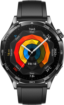 Смарт-годинник Huawei Watch GT 5 46mm Active Black (6942103132001)