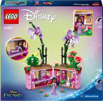 Zestaw klocków LEGO Disney Encanto Doniczka do kwiatów Isabel 641 element 4 szt (43237)