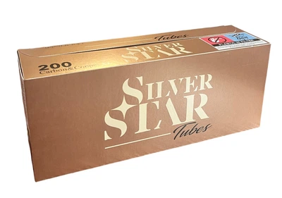 Гільзи для цигарок SILVER STAR CARBON & COPPER X-LONG 200