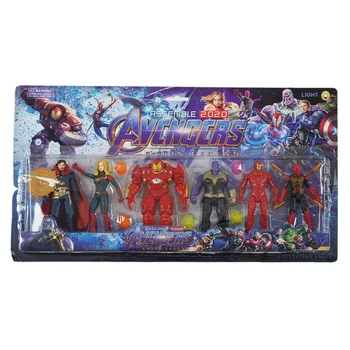 Игровой набор фигурки Avengers супергерои Марвел Мстители 6 шт (99806-1)