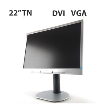 Монитор Philips 220S4L / 22" (1680x1050) TN / DVI, VGA, USB б/у