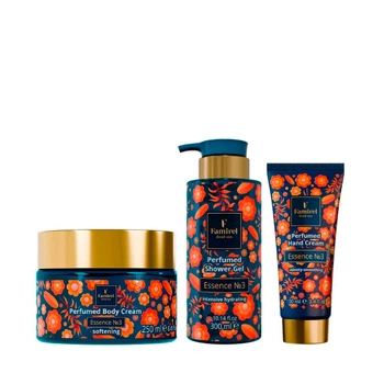 Набор Famirel Softening Essence: крем для лица, гель для душа, крем для рук (085410, 085465, 085519)