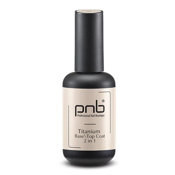 Титанове покриття 2-в-1 PNB UV Titanium Base/Top Coat 17 мл