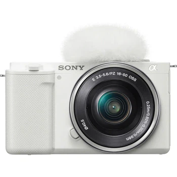 Беззеркальный фотоаппарат Sony ZV-E10 kit (16-50mm) White (ILCZVE10LW.CEC)