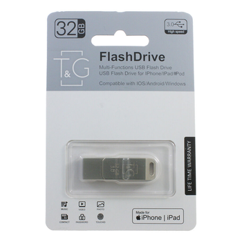 USB3.0 32Gb T&G 008 Lightning Metal