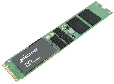 SSD диск Micron Enterprise 7450 PRO 3.84 TB M.2 NVMe PCIe 4.0 3D TLC NAND (MTFDKBG3T8TFR-1BC1ZABYYT)