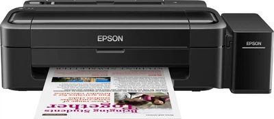 Принтер струменевий Epson L132 кольоровий друк А4 USB-B Чорний (C11CE58403)