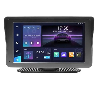 Монитор автомобильный портативный CandAuto 701W 9495 Carplay, 7-дюймовый