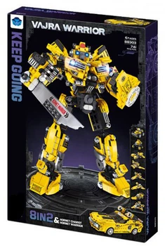Конструктор Maya Toys 8 in 2 Спорткар 741 деталь (BB303)