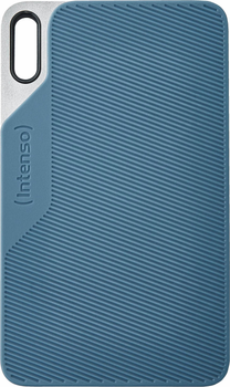 SSD диск Intenso TX100 500 GB USB 3.2 Grey/Blue (3826450)