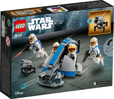 Zestaw klocków LEGO Star Wars 332 Eskadra Klonów Ahsoki 108 elementów 3 szt (75359)