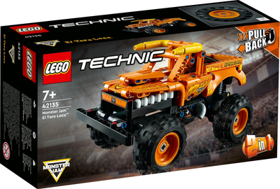 Zestaw klocków LEGO Technics Monster Jam El Toro Loco 247 elementów 4 szt (42135)