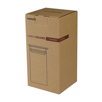 Słoik Hario Colors Canister Szklany Bursztynowa 400 ml (4977642414587)