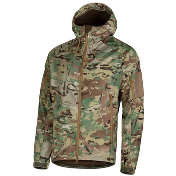 Куртка тактична демісезонна CM Stalker SoftShell Multicam Camotec