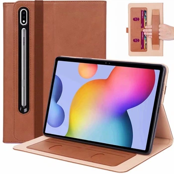 Чохол для Samsung Galaxy Tab S7 Plus 12.4 Luxury Cover Коричневий