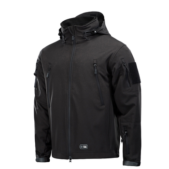 Куртка M-Tac Soft Shell с подстежкой Black 3XL