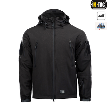 Куртка M-Tac Soft Shell с подстежкой Black L