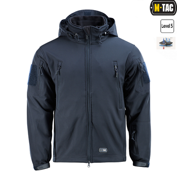 Куртка M-Tac Soft Shell с подстежкой Dark Navy Blue M