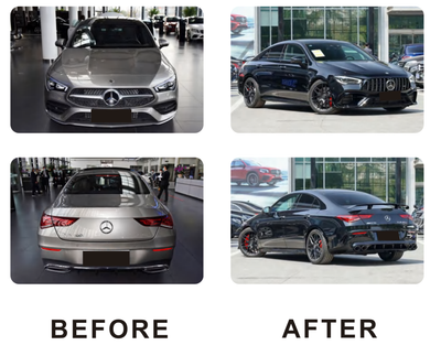 Комплект обвісів AMG CLA45 для Mercedes CLA C118 2019- рр