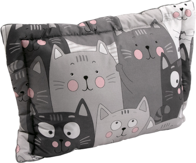 Подушка дитяча антиалергенна Руно Grey Cat 40 х 60 см (Р309.52_Grey Cat)
