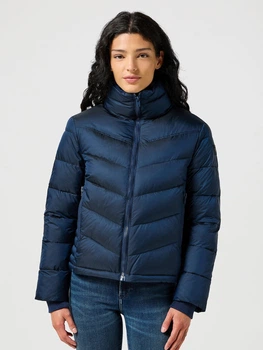Куртка зимова коротка жіноча Wrangler 112356503 XS Темно-синя (5401139089464)