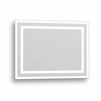 Зеркало Imprese Karlov Light прямоугольное в раме с фронтальной и настенной подсветкой 60x80 см m08607600MA