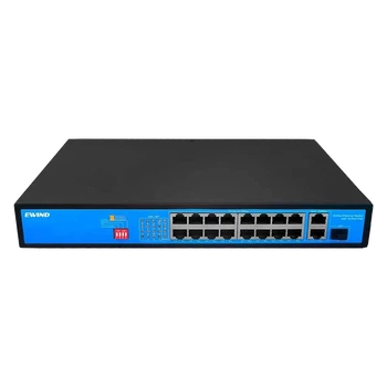 Коммутатор 19 портов неуправляемый Ewind EW-S1919CF-AP PoE